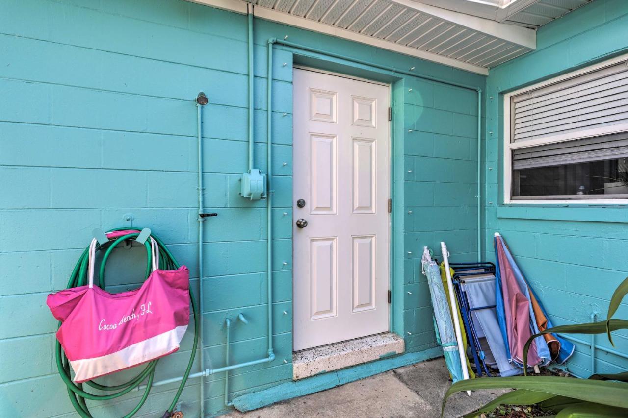 Cute And Cozy Florida Duplex Walk To Beaches! 코코아비치 외부 사진