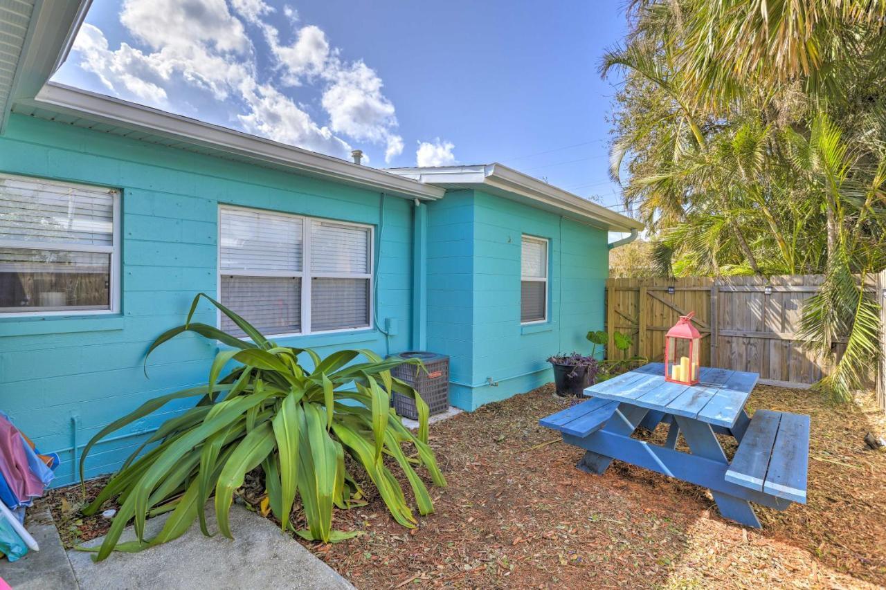 Cute And Cozy Florida Duplex Walk To Beaches! 코코아비치 외부 사진